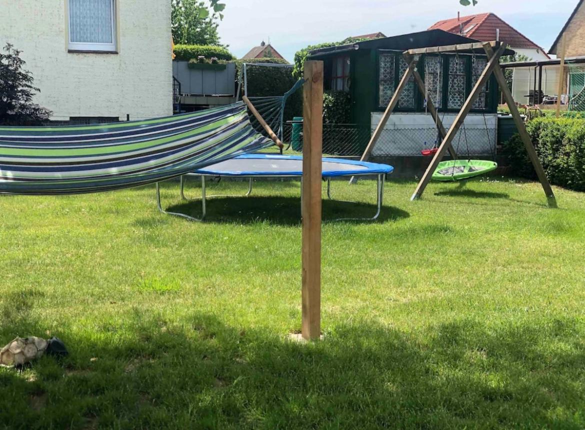 Kleine Gemuetliche Einliegerwohnung Mit Garten Und Pool Nordstemmen المظهر الخارجي الصورة